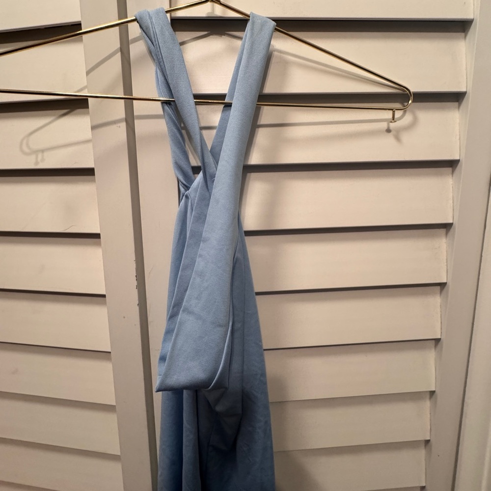 SHEIN Light Blue Tank Top